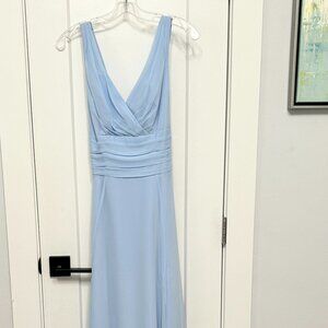David's Bridal Bridesmaid's Dress (Ice Blue)